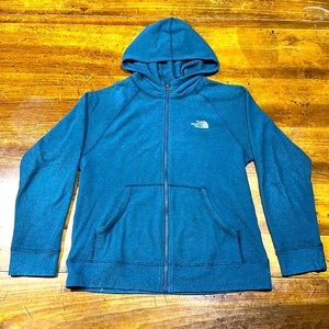 The North Face boy’s hoodie size L 14/16 blue